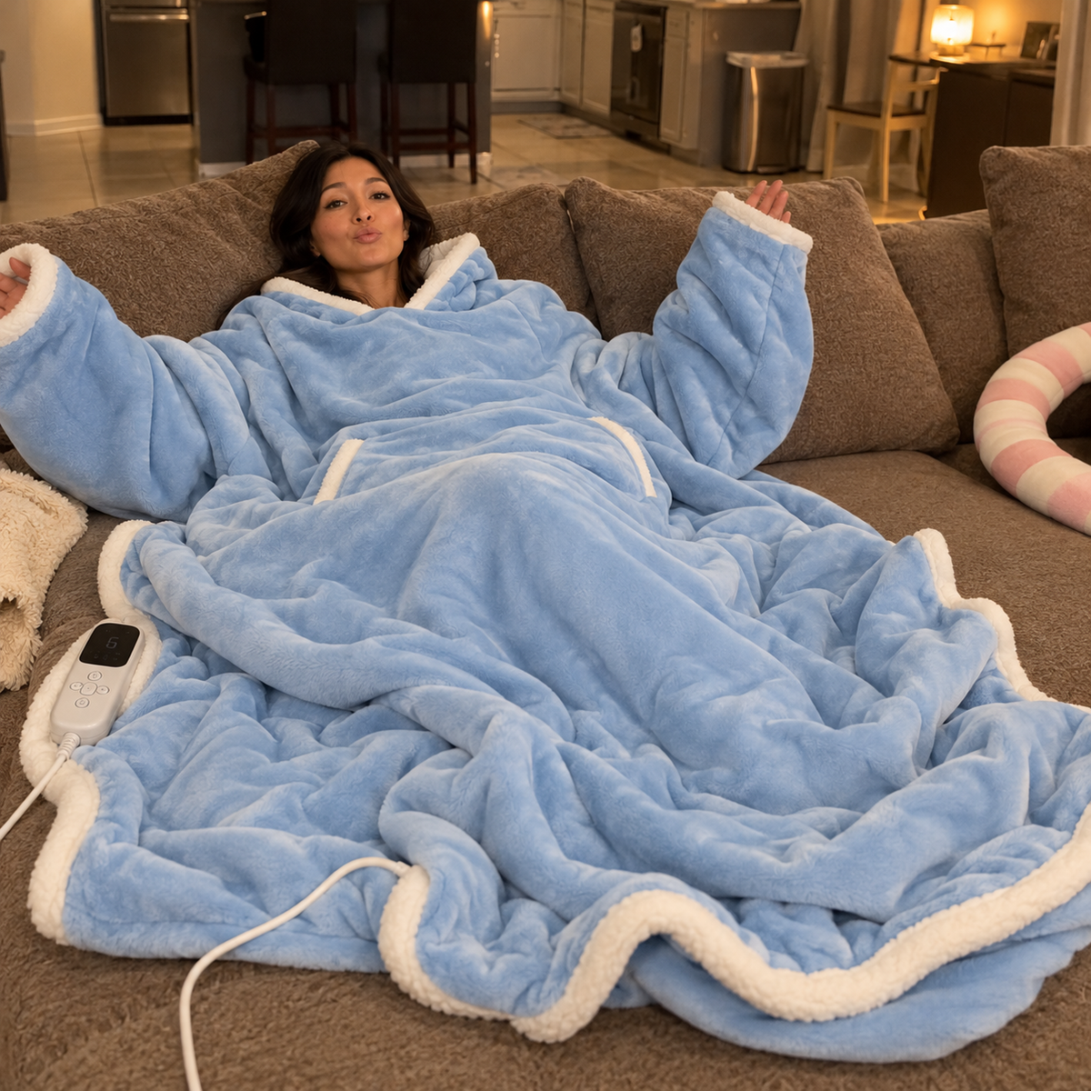 Huggee - Wearable Heated Blanket